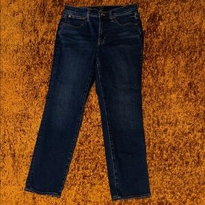 J. Crew Dark Blue Straight Leg Jeans